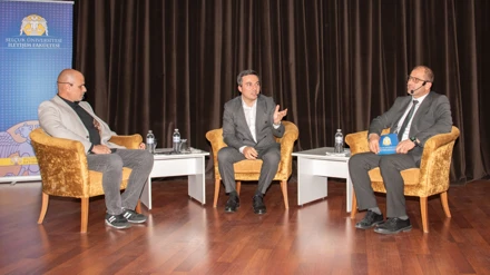 Gazze’deki soykırıma tanıklık eden gazeteciler, öğrencilerle buluştu